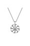 Norse Mythology Valknut Design S+ Quality 316L Stainless Tarnish Free Steel Necklace - 6