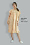 Printed Cotton Yellow Nighty - Round Neck - 2