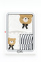 5-Piece Hospital Discharge Set with Boxed Teddy Bear Newborn Baby Outfit - 5