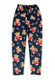 Women's Suede Pajama Bottoms - 2