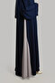 Asude Paneled Dress - Navy Blue - 5