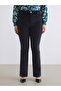 Slim Fit Spanish Flared Velvet Women's Trousers from Uzg Store for Style Enthusiasts - 2