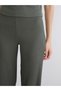 Shining Store's Glittering Choices Textured Wide-Leg Women's Pants with Waistband - 3