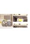 Baby Crib Bedside Organizer with Attachment Device, 5-Compartment Organizer with Cover