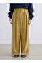 Loose Fit Wide Leg Women's Pleated Pants - 2