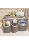 Baby Crib Bedside Organizer 5-Compartment Organizer with Cover - 2
