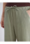 Esvab • Modern & Distinctive Women's Textured Pants with Waist Cord - 3