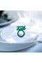 2026 New Year Themed Napkin Ring Christmas Table Decor