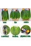 Tropical Inspired Hawaiian Leaf Party Skirt Adult Size - 4