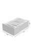 8 Compartment XL Practical Compartmented Drawer Organizer (Underwear Tie Socks Organizer) - 3