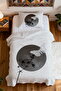 100% Cotton Single Pique Set with Butterfly Pattern in the Moon's Shadow - 4