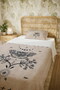 100% Cotton Boho Moon Loop Butterfly Patterned Single Pike Set - 5