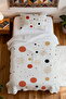 100% Cotton Galaxy Splash Patterned Single Pike Set - 4