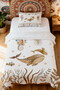100% Cotton Bohemian Cute Submarine Patterned Single Pike Set - 2