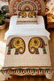 100% Cotton Ethnic Double Elephant Patterned Single Pike Set - 2