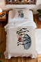 100% Cotton Bohemian Geometric Branch Patterned Single Pike Set - 4