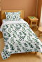 100% Cotton Eucalyptus Patterned Single Pike Set