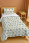 100% Cotton Sultan Flowers Patterned Single Pike Set