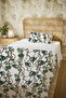 100% Cotton Tropical Ivy Patterned Single Pike Set - 5