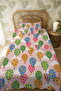 100% Cotton Dream Balloons Patterned Twin Bedspread Set - 3