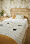100% Cotton Cosmic Dream Patterned Single Pique Set - 5
