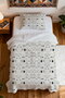 100% Cotton Ethnic Geometric Patterned Single Pike Set - 4