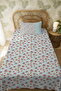 100% Cotton Anatolian Tile Garden Pattern Single Bedspread Set - 3