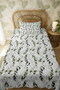 100% Cotton Eucalyptus Shade Patterned Single Pike Set - 3