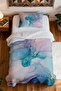 100% Cotton Opal Gold Mixed Patterned Single Pique Set - 4