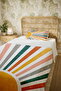 100% Cotton Colorful Bohemian Sun Patterned Single Pike Set - 5