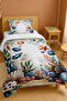 100% Cotton Sea Creature Patterned Single Pike Set
