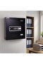Digital Key Cabinet (42-Key), Electronic Wall-Mounted Key Safe RBS42EW - Black - 4