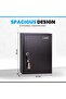 42-Key Metal Key Storage Cabinet Wall-Mounted Key Lock RB42SK (Black) - 3