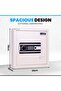 Digital Key Storage Cabinet 36-Keys Capacity Electronic Wall-Mounted Safe RBS34EW (White) - 3