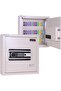 Digital Key Cabinet (42-Key Capacity) Wall-Mounted Key Safe RBS42EW (White)