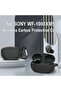 حافظة CaseOnn WF-1000XM5 مع حزام، سيليكون أسود غير لامع - 8