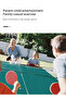 Foldable Table Tennis Table with Wheels, 200kg Load Capacity - 4