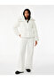 Long Sleeve Pocketed Zip-Up Mock Neck Detail Anorak Plush Puffer Coat - 2