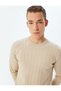 Winter Knitwear Sweater Basic Textured Viscose Blend