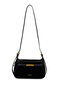 Black Removable Strap Zipper Closure Women's Handbag - Shoulder Bag 05Po25Y839-2 - 4