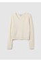 Beige Regular Fit Pullover - 5