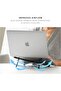 Fold Ultra-Slim Foldable Laptop Stand - Portable (Black) - 6