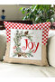 Joy Desen Velvet Cushion Cover 43X43 cm Double Sided Printed Zippers - 3