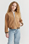 Girl's Embroidered College Coat - 6