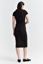 Women's Polo Collar Dress - 5