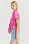 Women's Front Tie Detailed Shirt - 3