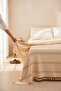 Ces Store Single Person 100% Cotton Handwoven Pique, Natural Texture, Multi-Purpose Pique, Bedspread 130180 - 5