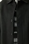 Men's Shirt Collar Cashmere Coat - 7
