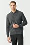 Men's V-Neck Buttoned Knitwear Cardigan - 3