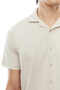 Regular Turn-Down Collar Shirt - 8